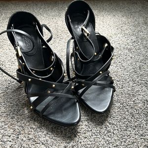 Gucci strappy stiletto sandal size 7